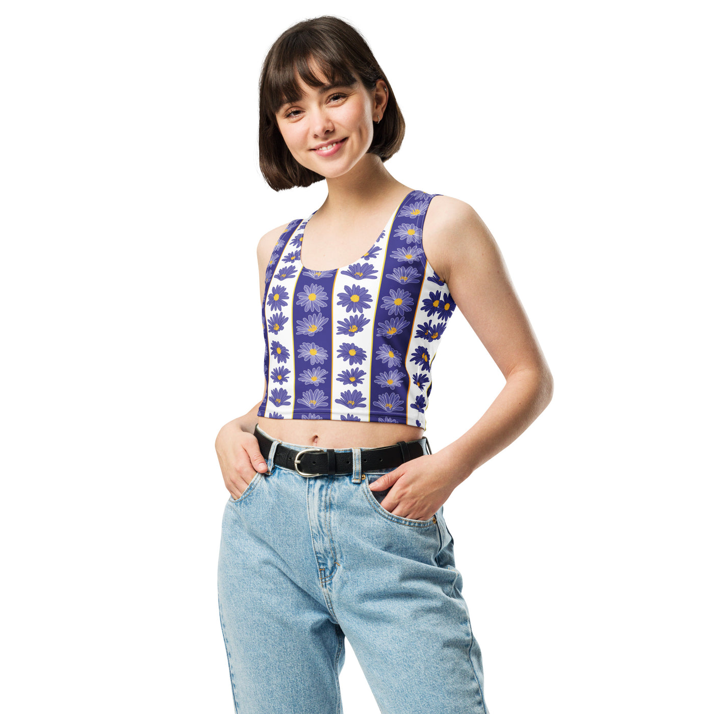 Jessie's Joy Stripes Crop Top: Stylish & Comfortable