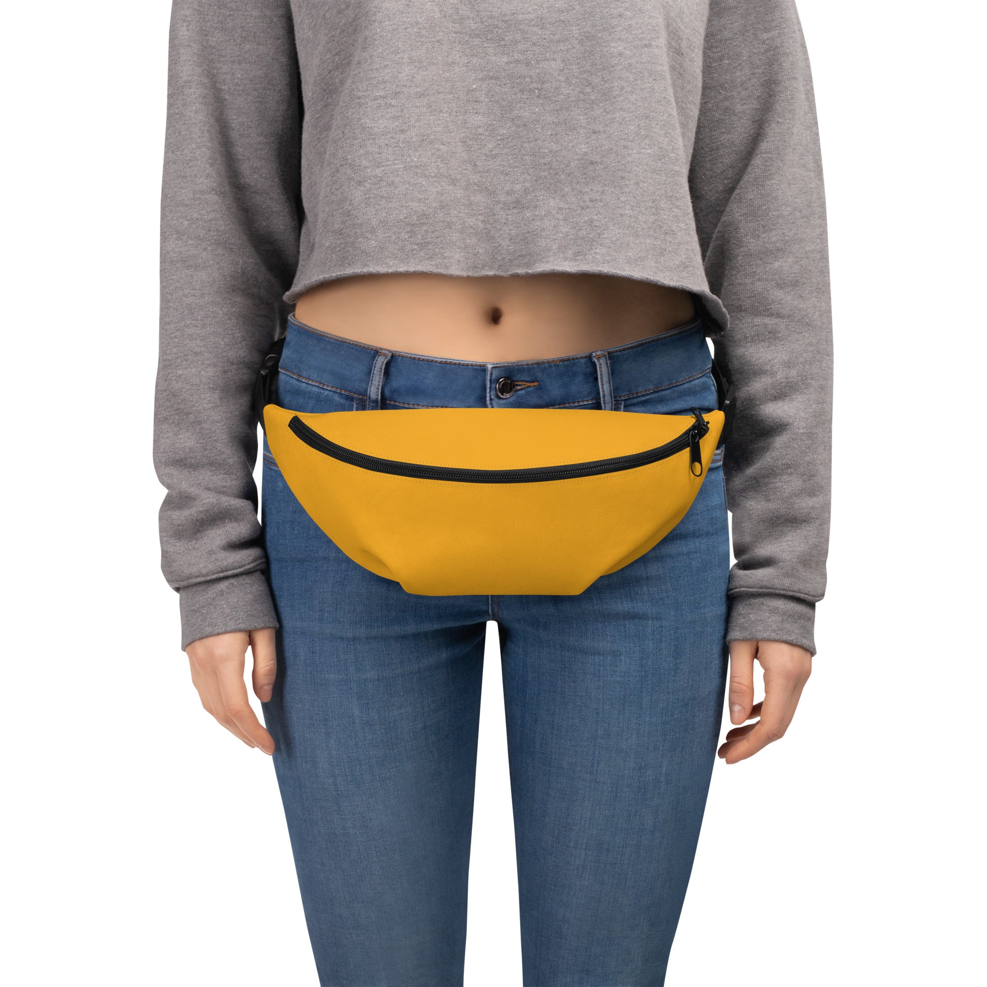 Women's-water-resistant-yellow-fanny-pack