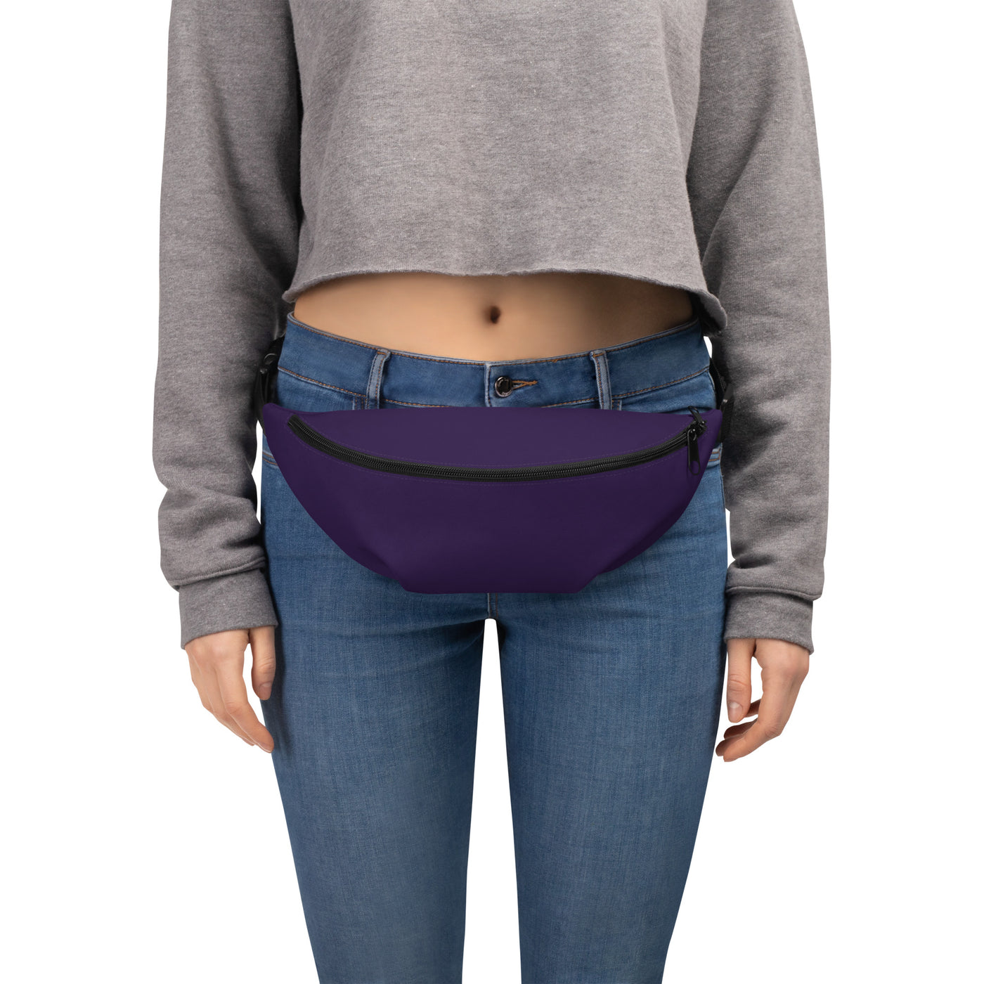 Women's-water-resistant-purple-fanny-pack