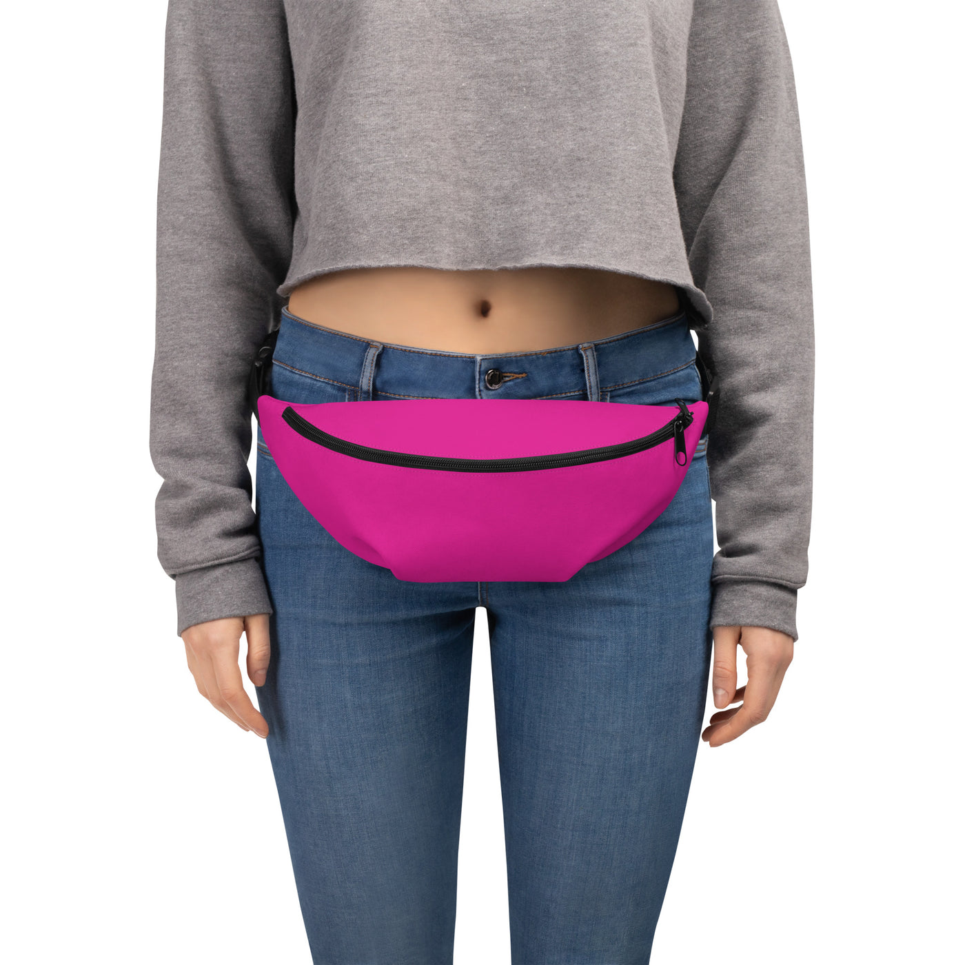 Women's-water-resistant-pink-fanny-pack