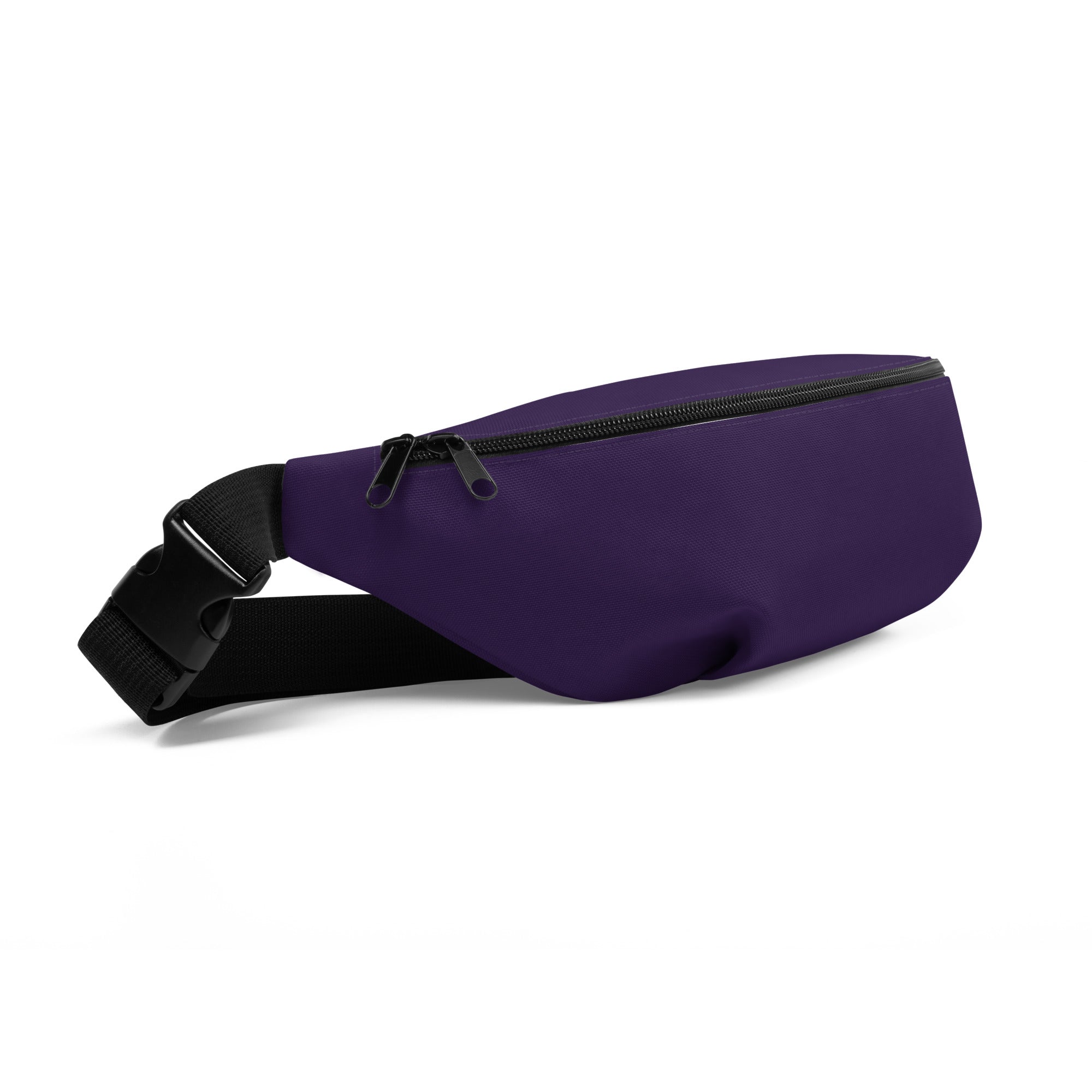 Women's-water-resistant-dark-purple-fanny-pack