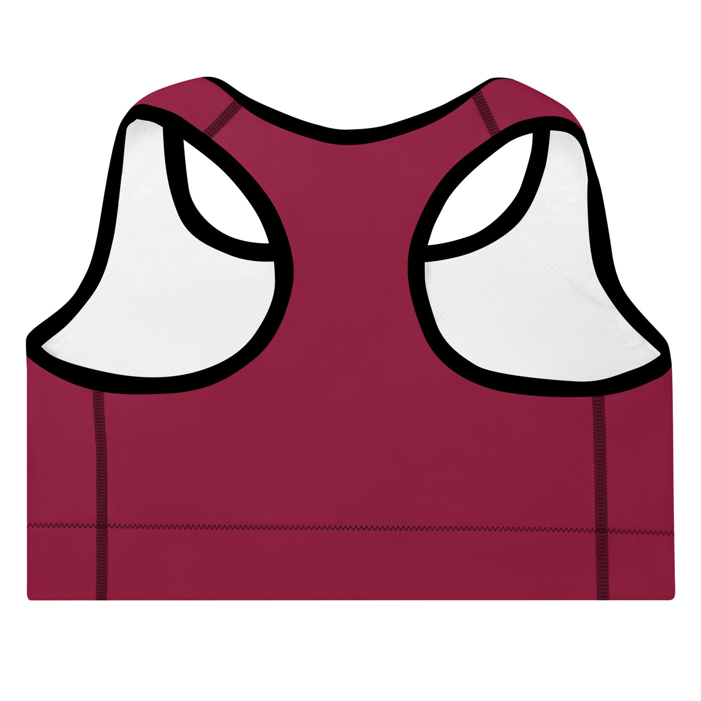 Women's-medium-support-red-sports-bra 