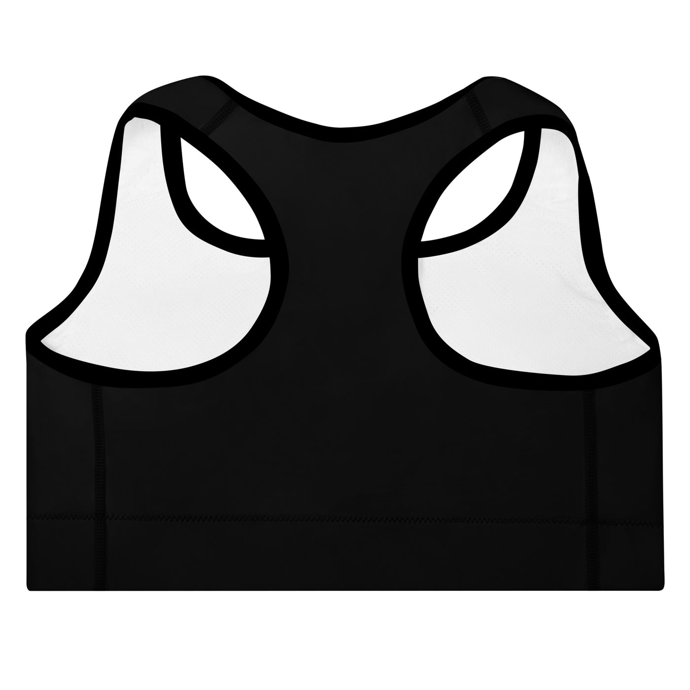 Women's-medium-support-black-sports-bra