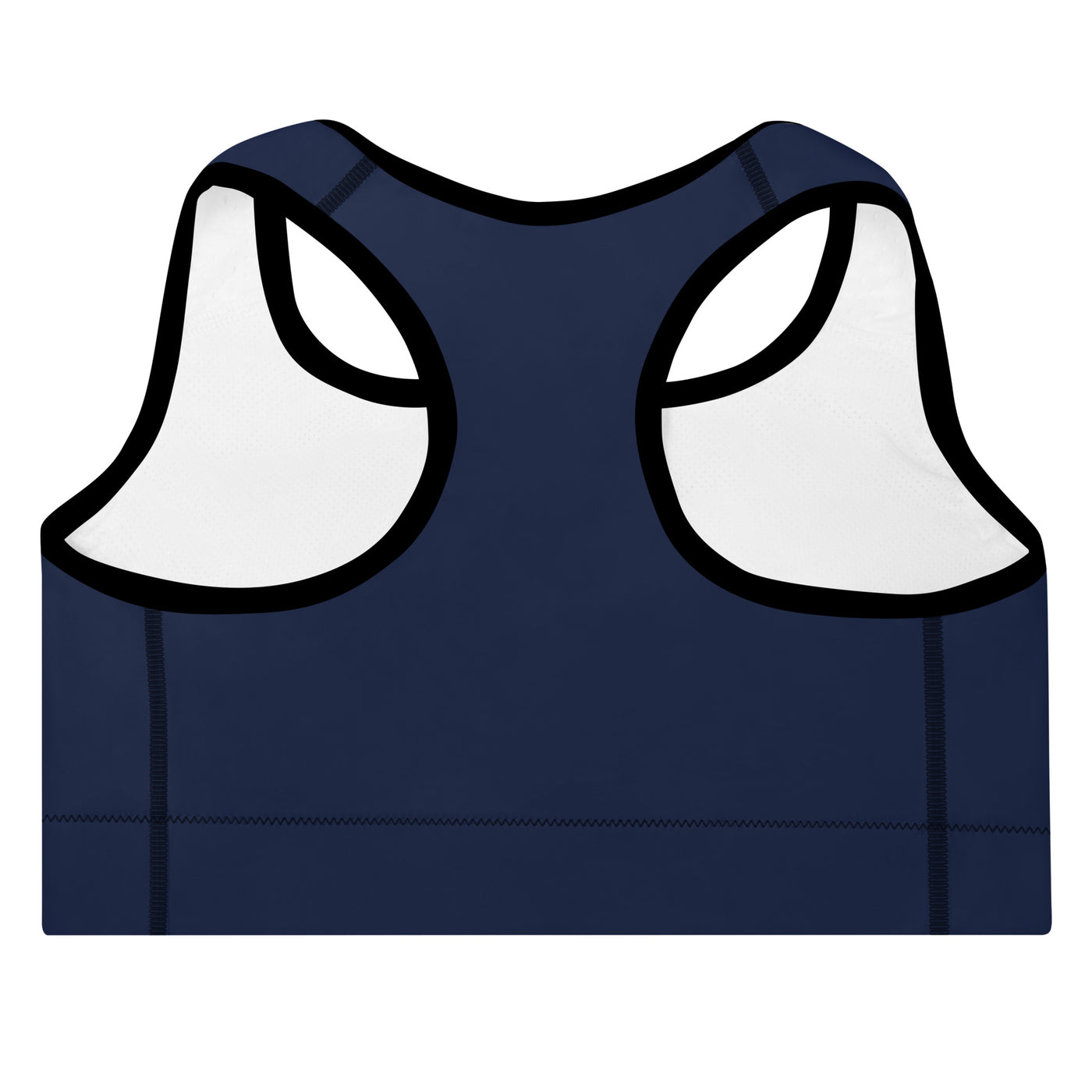 Women's-medium-support-navy-blue-sports-bra