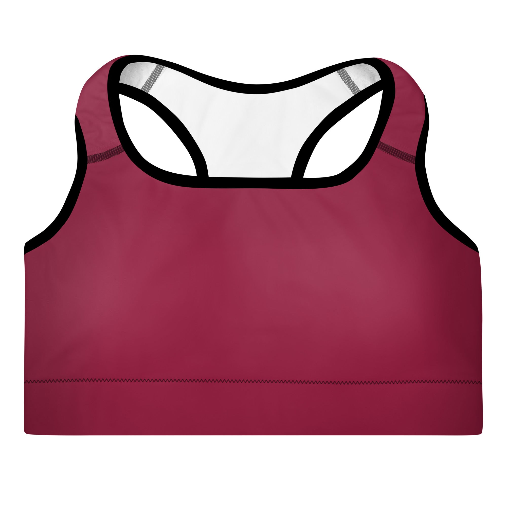 Women's-medium-support-red-sports-bra 