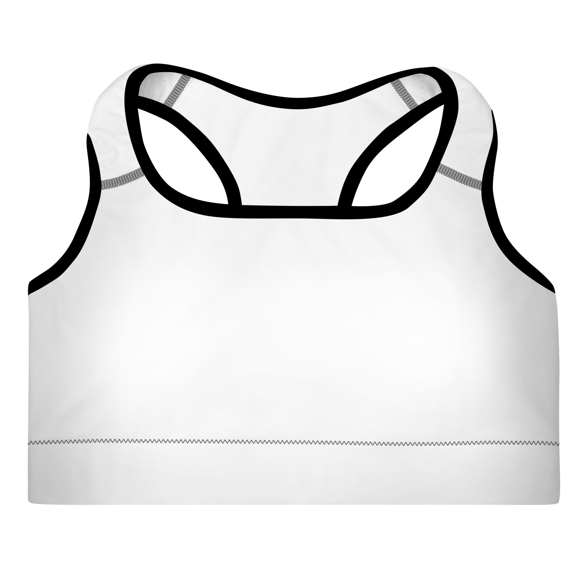 Women's-medium-support-white-sports-bra