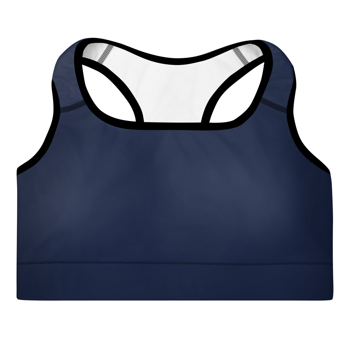 Women's-medium-support-navy-blue-sports-bra