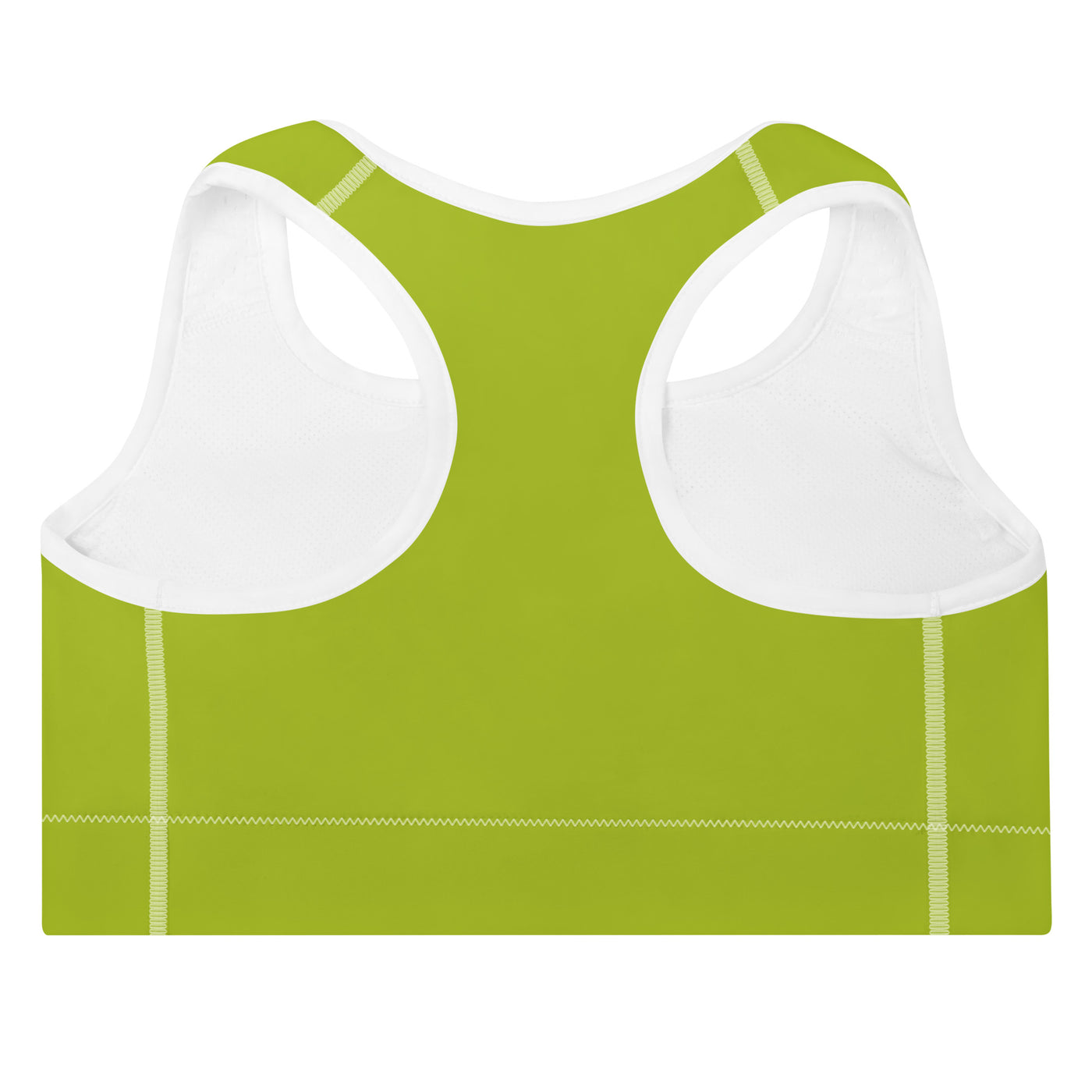 Women's-medium-support-green-sports-bra