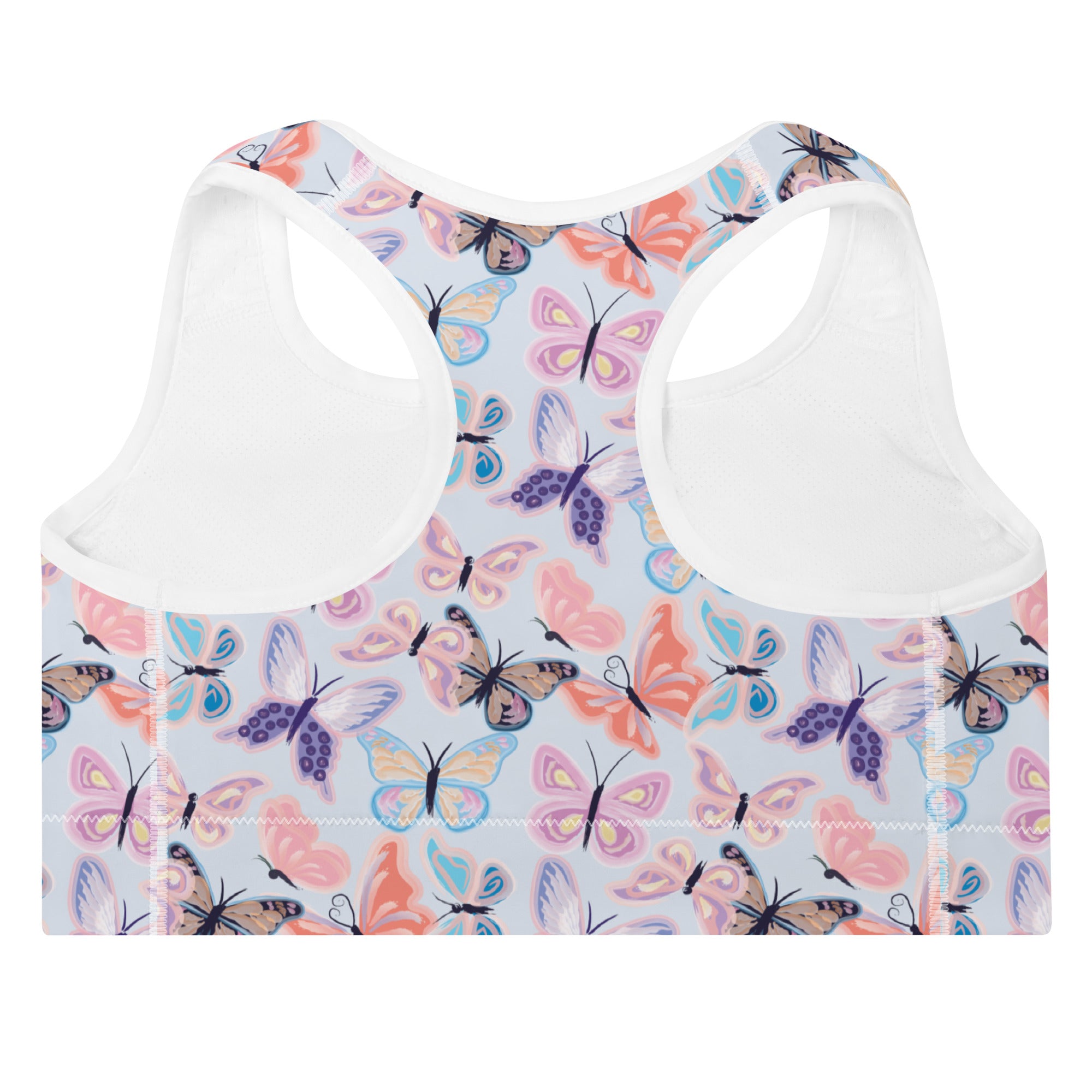 Women's medium support butterfly sports bra