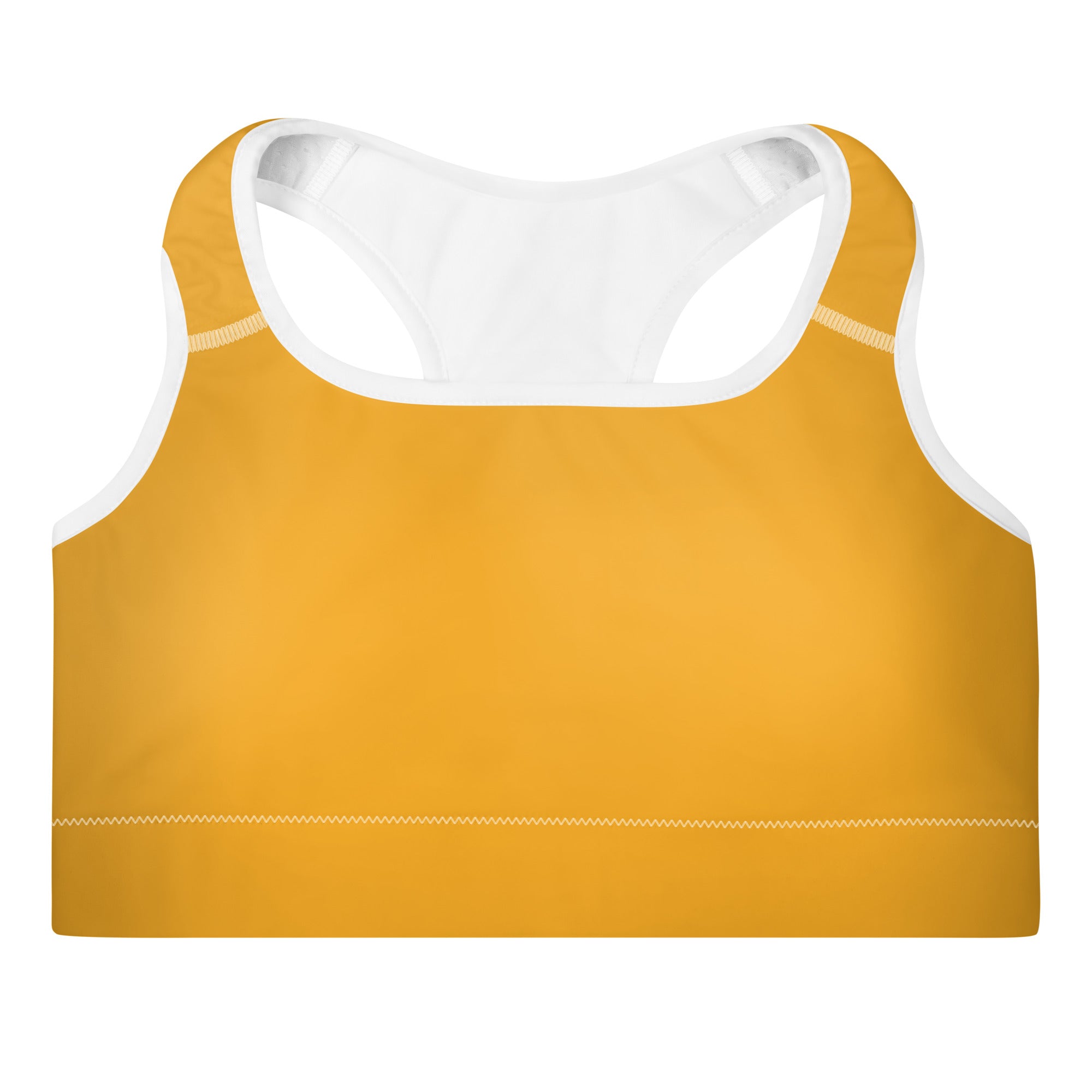 Women's-medium-support-yellow-sports-bra