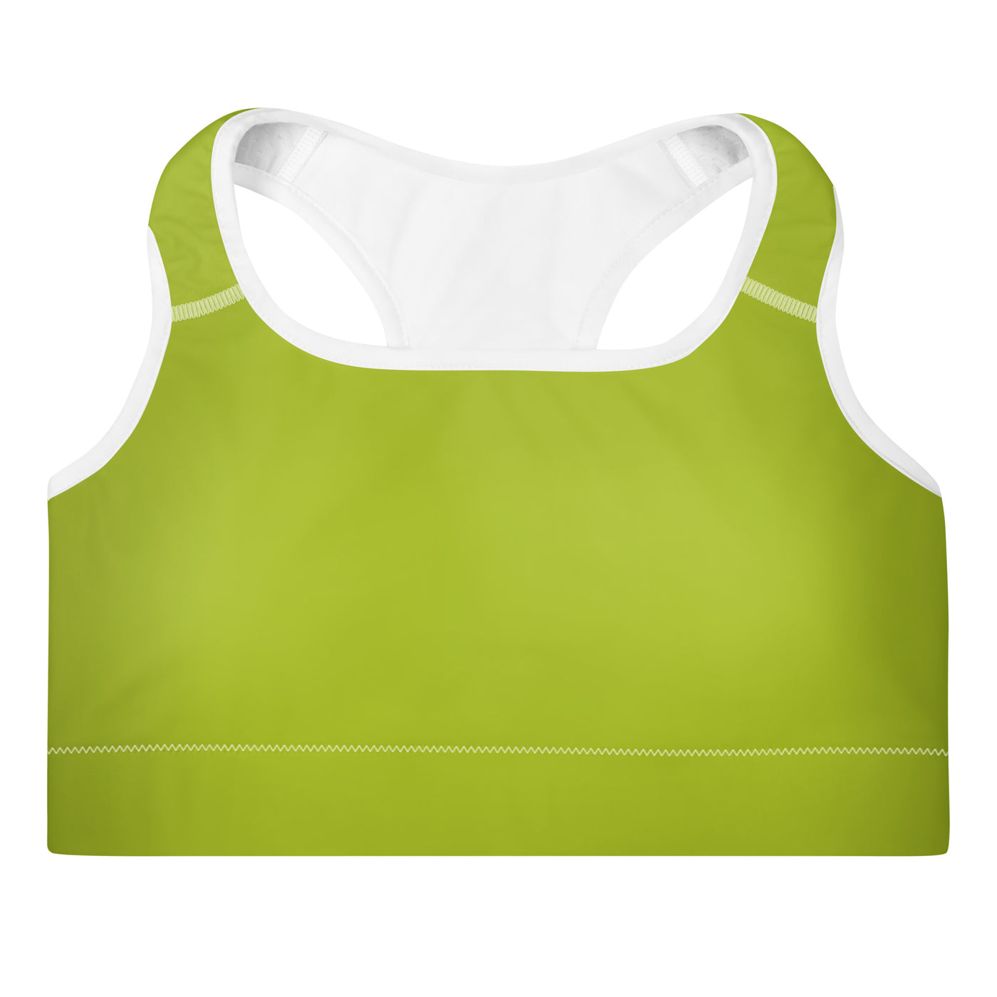 Women's-medium-support-green-sports-bra