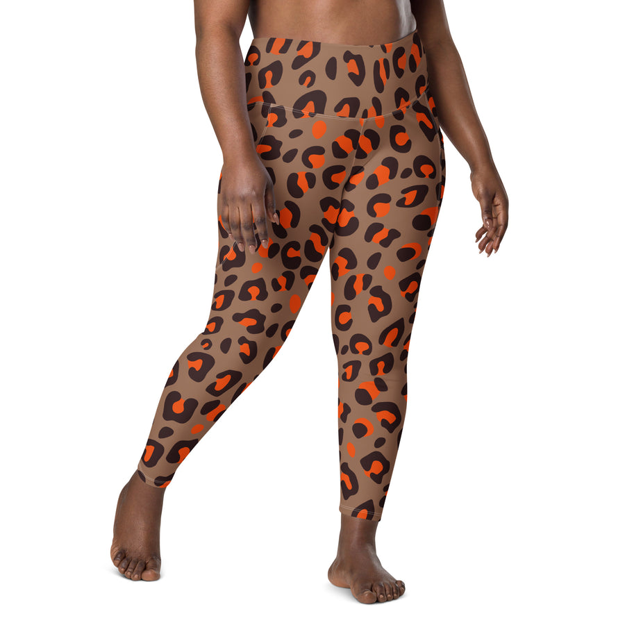 Women's-high-waisted-leopard-leggings-with-pockets