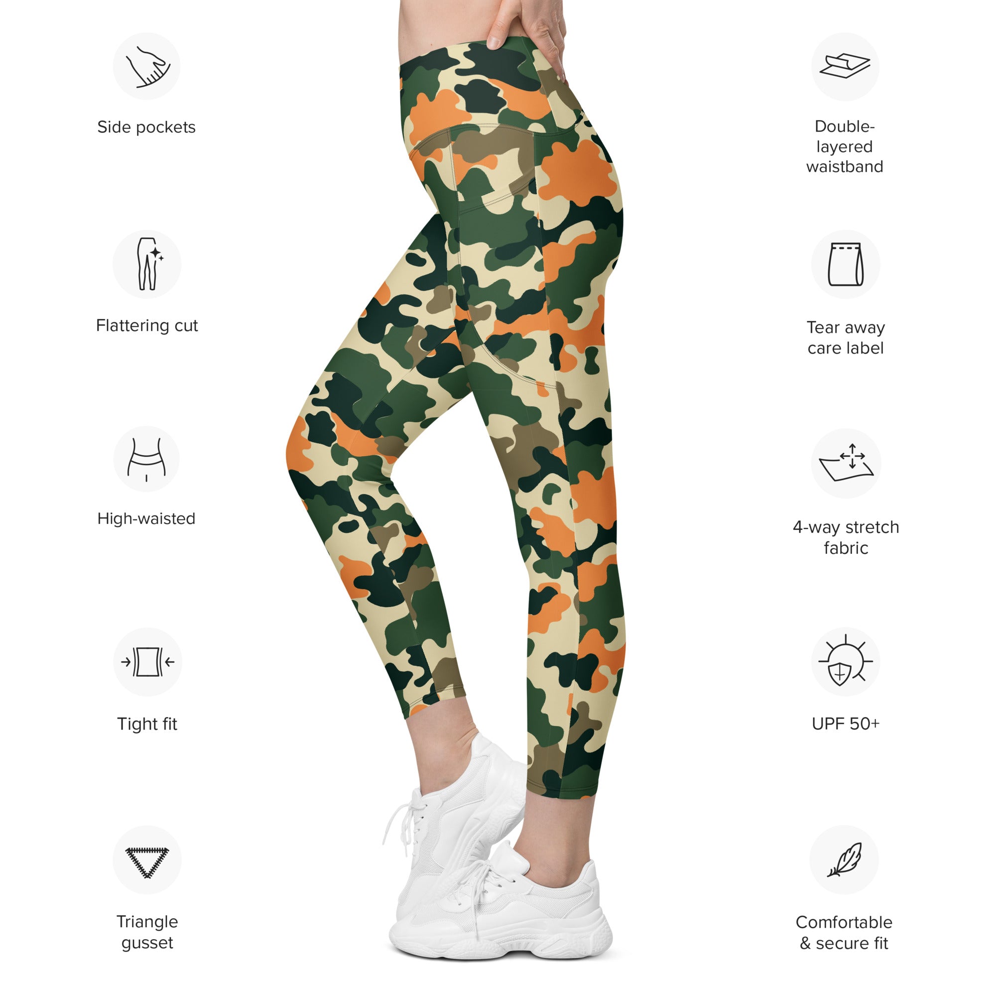 Women's-high-waisted-camo-leggings-with-pockets