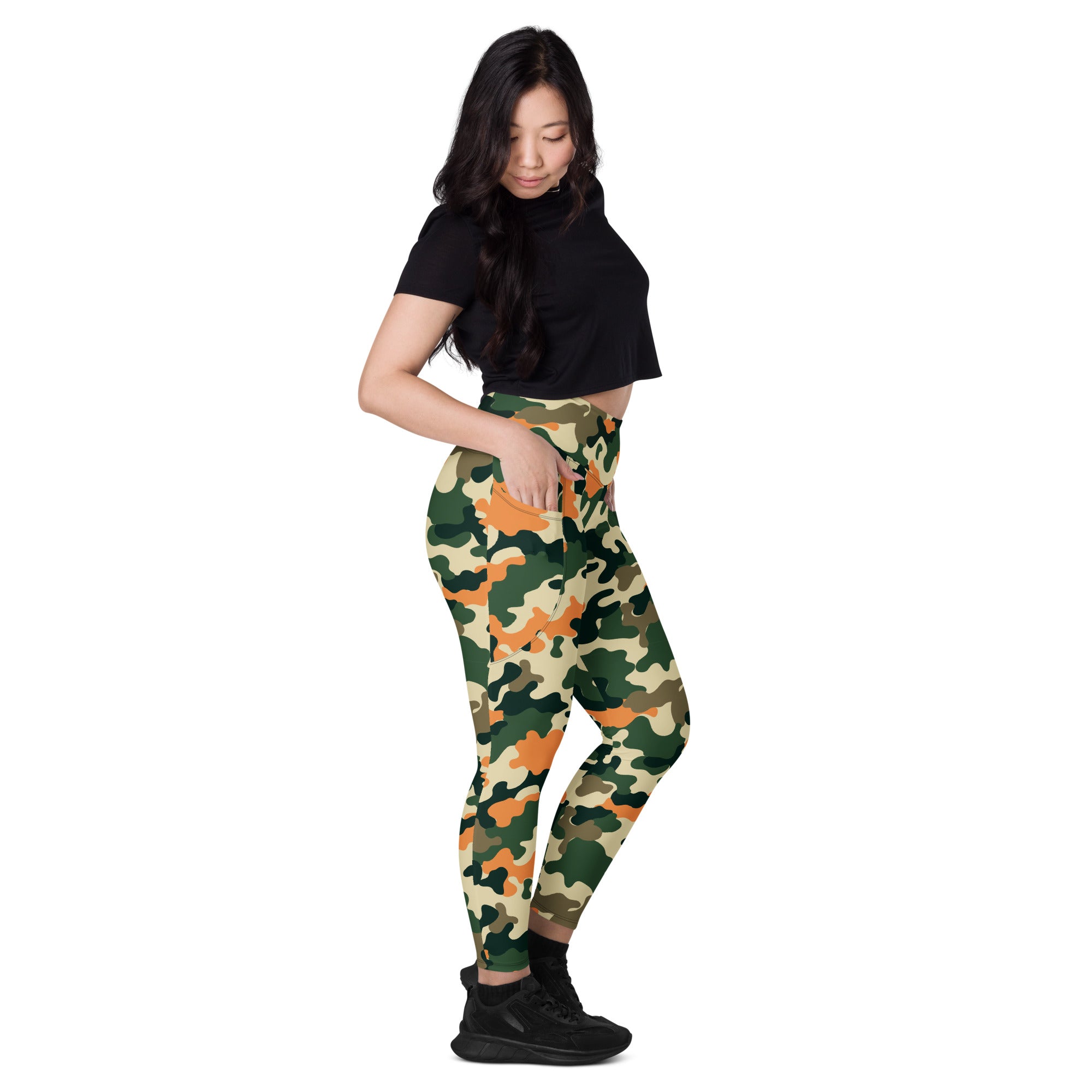 Women's-high-waisted-camo-leggings-with-pockets