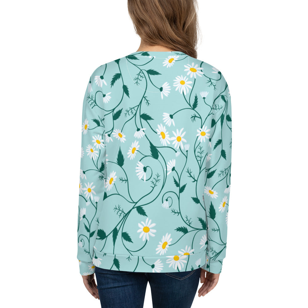 Daisy Bloom Sweatshirt: Stylish & Warm