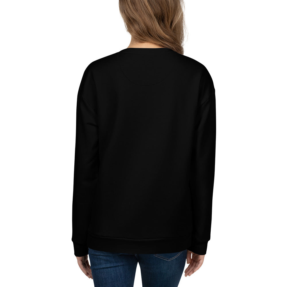 Women's-cozy-warm-black-sweatshirt