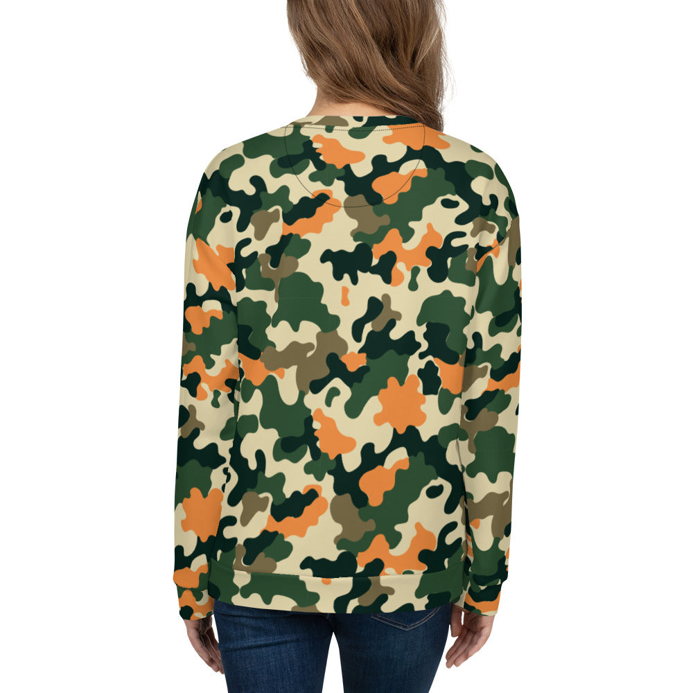 Women's-cozy-warm-camo-sweatshirt