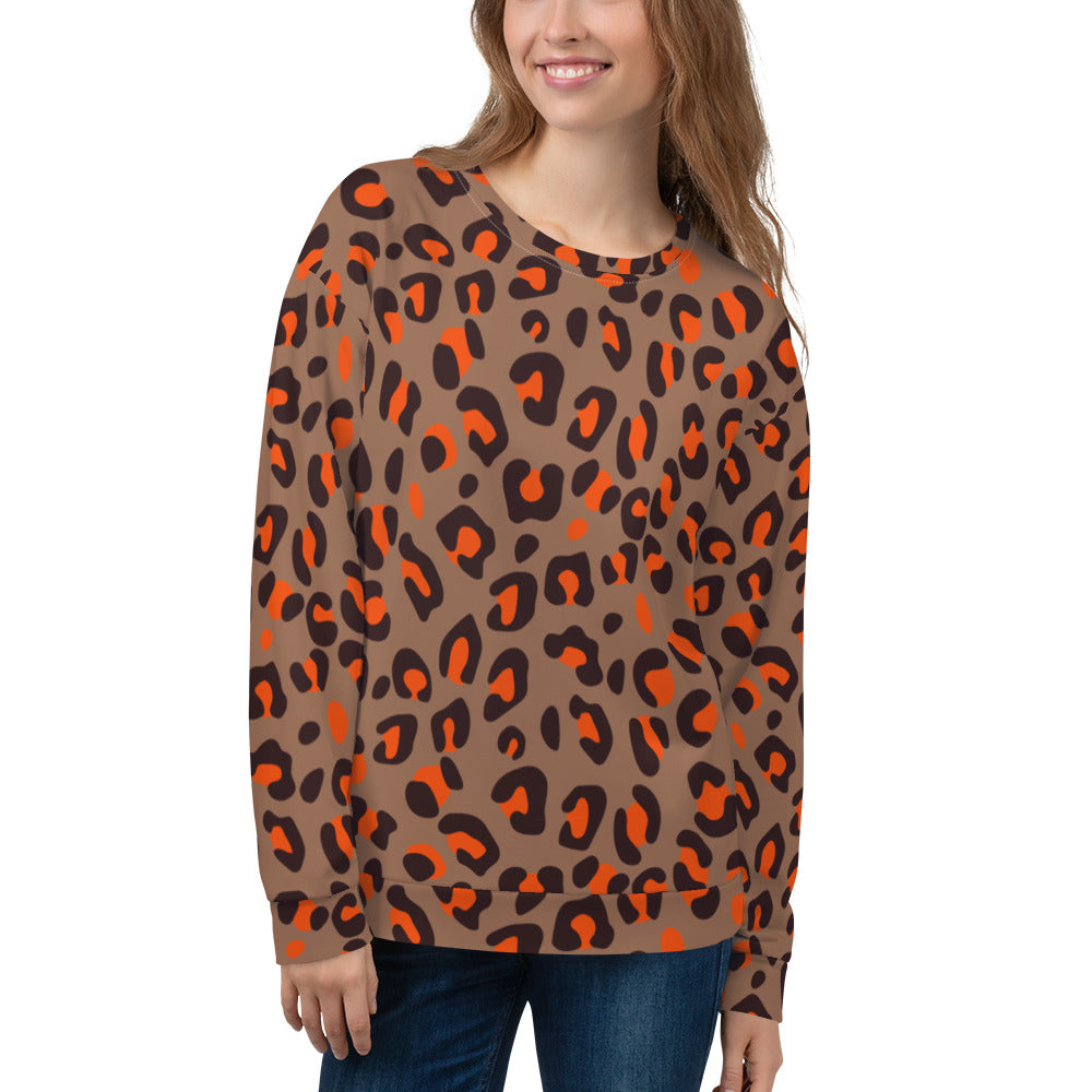 Women's-cozy-warm-leopard-sweatshirt