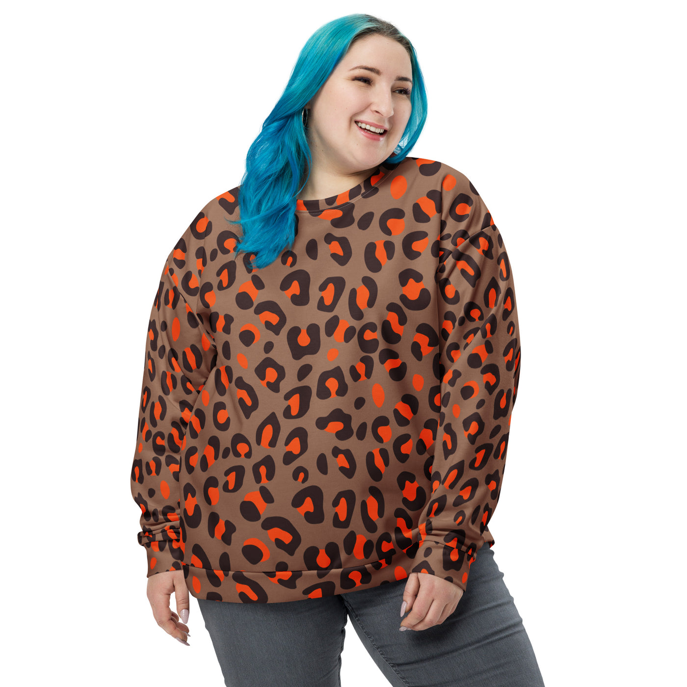 Women's-cozy-warm-leopard-sweatshirt