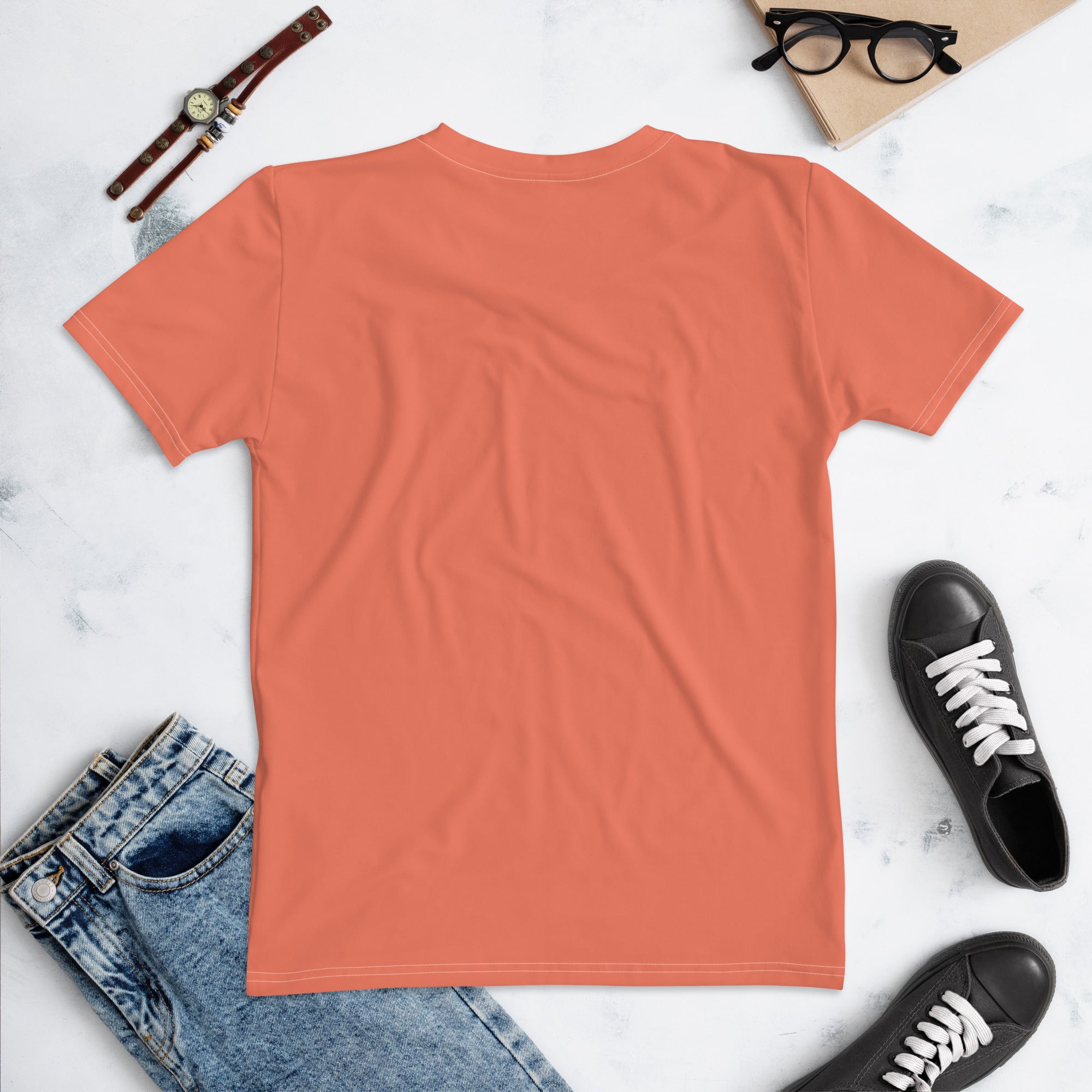Perfectly Peach Tee: Ultimate Combination of Style & Comfort