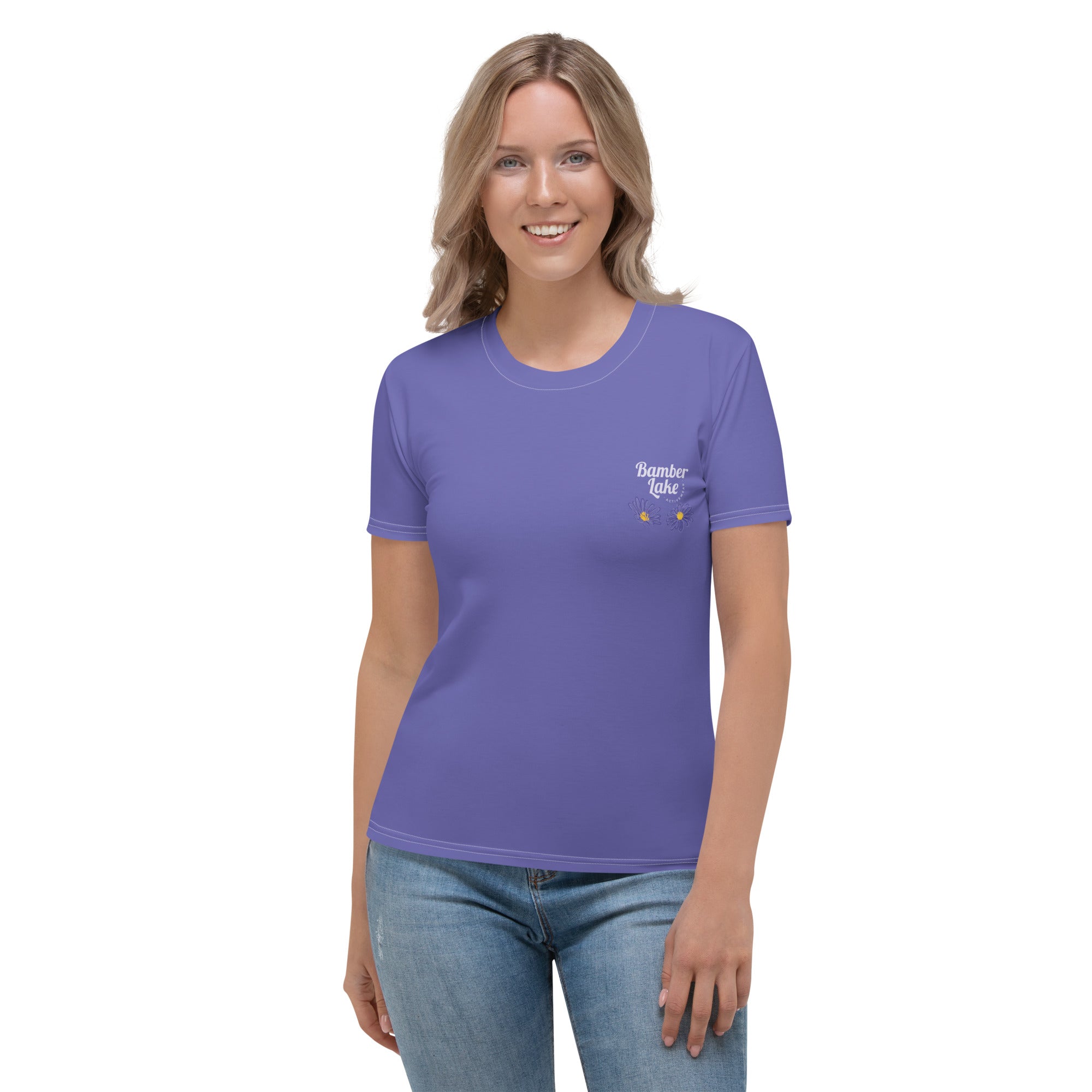 Women's-moisture-wicking-purple-tee