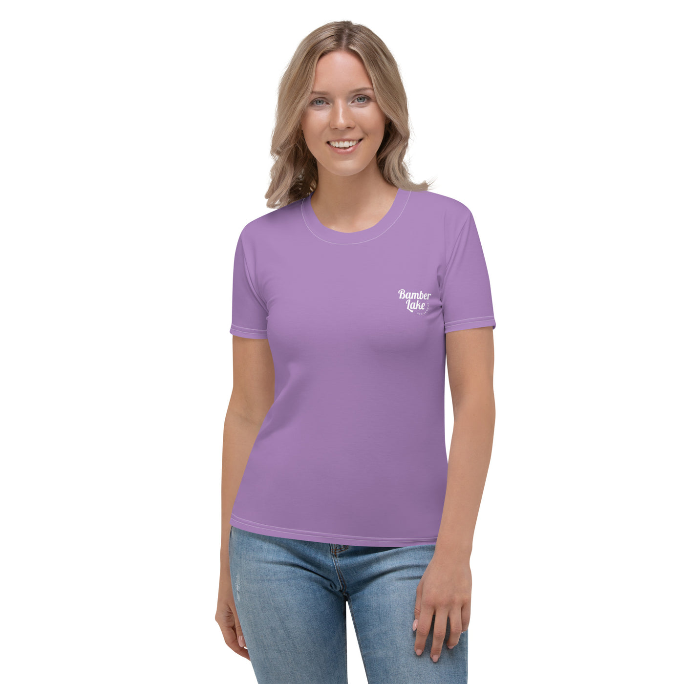 Women's-moisture-wicking-purple-tee