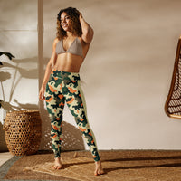 Women's-high-waisted-camo-yoga-leggings