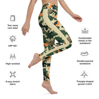 Women's-high-waisted-camo-yoga-leggings